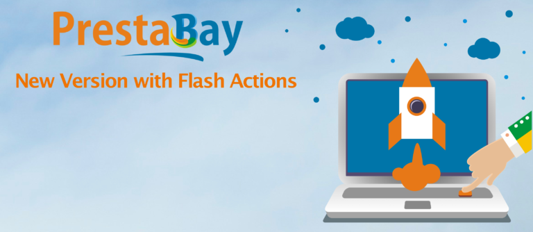 PrestaBay Startup 1.8 — Flash Actions